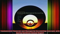 READ book  Fundamental Financial and Managerial Accounting Concepts with Harley Davidson Annual Full Free
