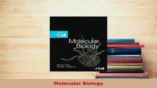 Download  Molecular Biology PDF Book Free