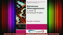 READ book  Revenue Management Managerial Accounting Collection Free Online