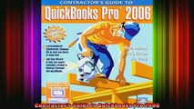 READ book  Contractors Guide to Quickbooks Pro 2006 Free Online