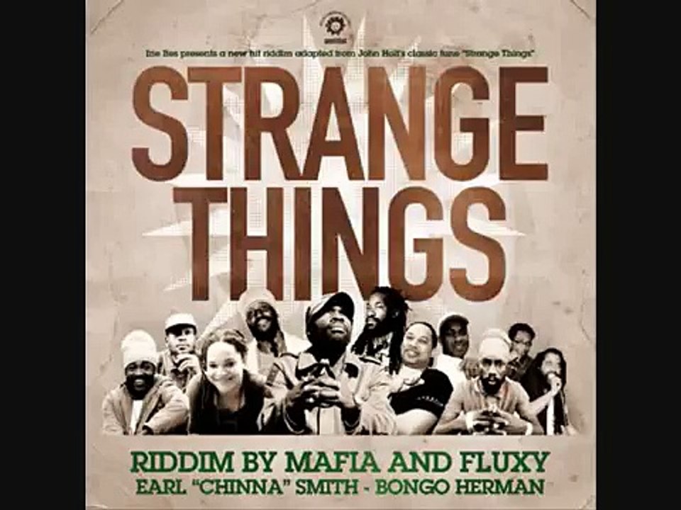 STRANGE THINGS RIDDIM HIP HOP MEGAMIX IRIE ITES RECORDS