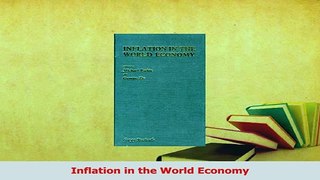 Read  Inflation in the World Economy PDF Free