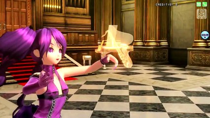 [中文字幕]【PDA FT】え？あぁ、そう。 (咦？喔，是喔。)【PV／720p】【初音ミク_紫揚羽】