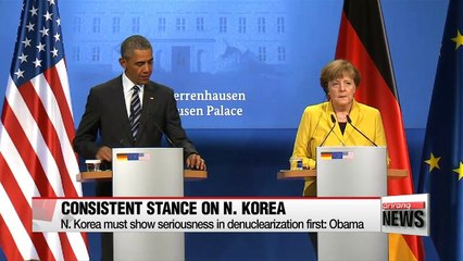 Washington prepared to talk with N. Korea if it shows sincerity on denuclearization: Obama