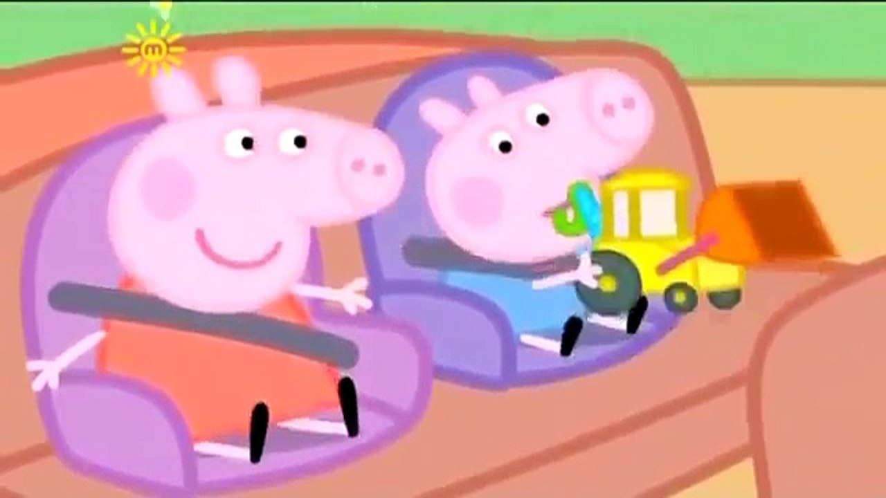 Peppa Pig em Português Brasil Completo Escavação na estrada