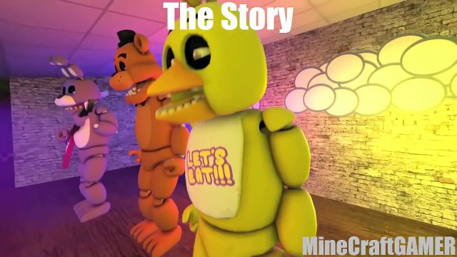 Five Nights at Freddys Animation Song: Just Gold (SFM FNAF Music Video)