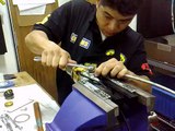 Rebuild OHLINS Rear Shock for KAWASAKI ZZR1100 93-96 Model(Part 26)www.teamhklracing.com(SINGAPORE)