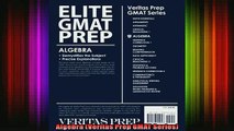 Downlaod Full PDF Free  Algebra Veritas Prep GMAT Series Online Free