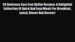 PDF 50 Delicious Cast Iron Skillet Recipes: A Delightful Collection Of Quick And Easy Meals