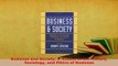 Download  Business and Society A Reader in the History Sociology and Ethics of Business Read Full Ebook