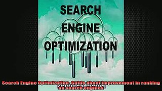 EBOOK ONLINE  Search Engine Optimization Guide about improvement in ranking on search engines READ ONLINE