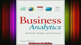 READ book  Business Analytics Online Free