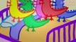 Five little  Dinosaurs jumping on bed Peppa Pig Ballerina  new episode 2016 songs for Kids