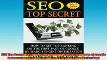 Free PDF Downlaod  SEO Top Secret  How to get top ranking on the first page of google by search engine  BOOK ONLINE