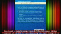 READ book  Handbook of Natural Language Processing Second Edition Chapman  HallCRC Machine Full Free