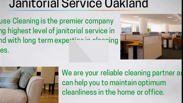 BA House Cleaning offers Janitorial Service Oakland