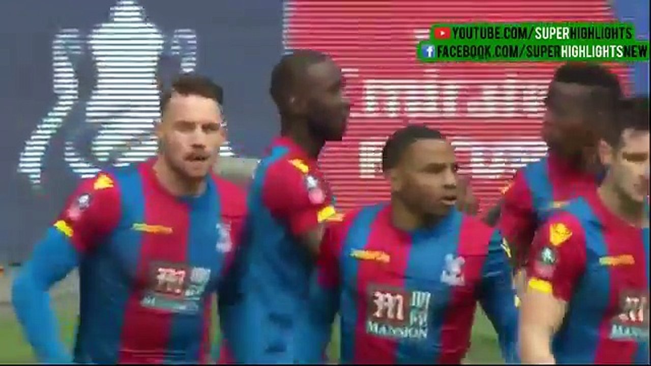 Crystal Palace 2-1 Watford Goals and Highlights - 2015-16 FA