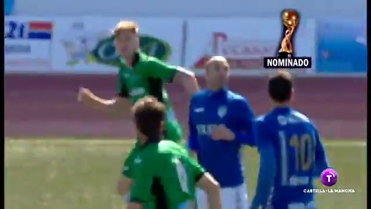 GOLAZO DE CHILENA DE JAVI GÓMEZ, FINALISTA AL BALÓN DE CLM 2016