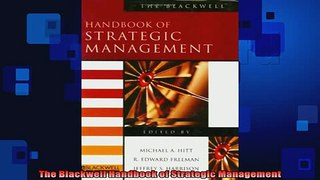 READ book  The Blackwell Handbook of Strategic Management Full Free