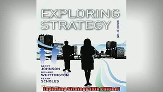 READ book  Exploring Strategy 9th Edition Online Free