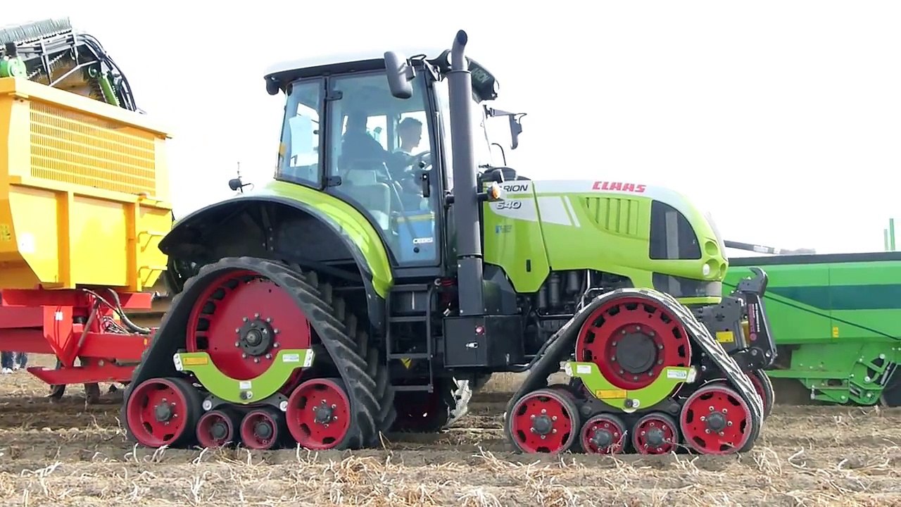 Claas Arion 640 on Zuidberg-Westtrack Tracks