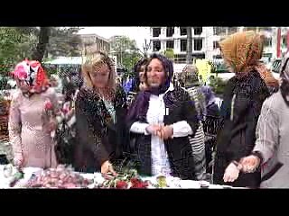 6  ak parti kadın kolları kutlu dogum hazır