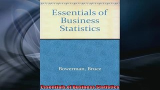 READ book  Essentials of Business Statistics Full EBook