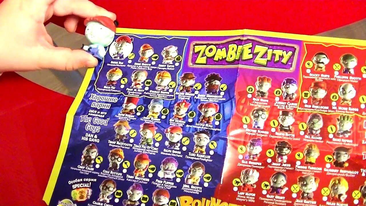 Распаковка Зомби Зити. Катапульта и бассейн со слизью. Zombie Zity unboxing
