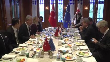 AB Bakanı Bozkır, AB Komiseri Hahn ile Görüştü