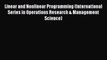 Read Linear and Nonlinear Programming (International Series in Operations Research & Management