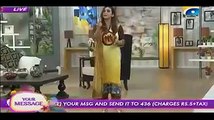 Morning show host kitnay paisay may subha subha drama karti hain - Nadia Khan