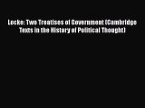 Book Locke: Two Treatises of Government (Cambridge Texts in the History of Political Thought)
