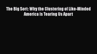 Ebook The Big Sort: Why the Clustering of Like-Minded America is Tearing Us Apart Download