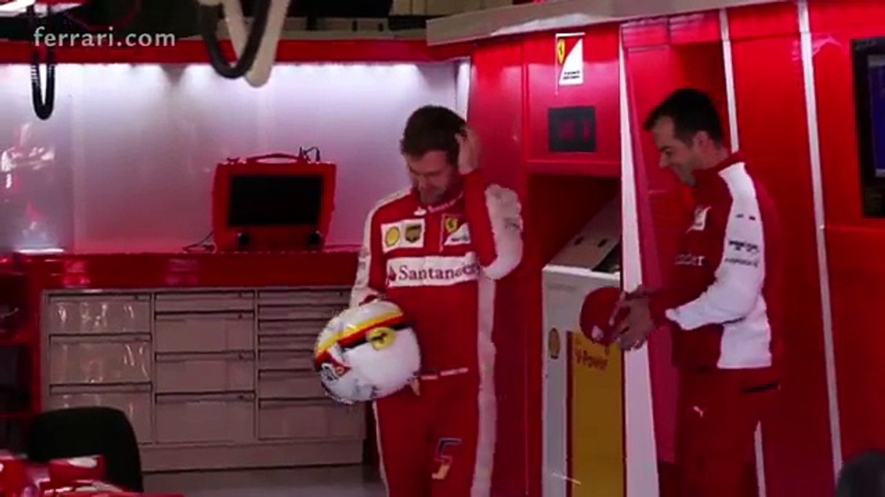 Sebastian e Kimi pronti per la prima (2)