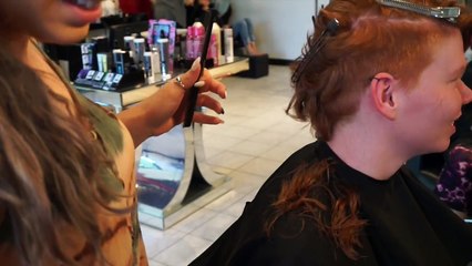 Undercut..short haircut..undercut how too.. redken salon