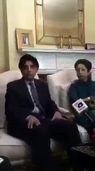 in Amerika  one Pakistani journalist embrass Ch. Nisar