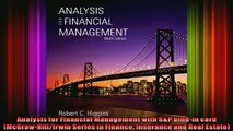 READ Ebooks FREE  Analysis for Financial Management with SP bindin card McGrawHillIrwin Series in Full Ebook Online Free