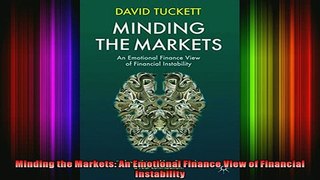 READ book  Minding the Markets An Emotional Finance View of Financial Instability Full EBook