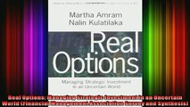 DOWNLOAD FULL EBOOK  Real Options Managing Strategic Investment in an Uncertain World Financial Management Full Ebook Online Free