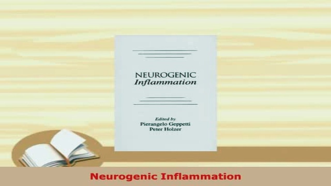 Download  Neurogenic Inflammation Read Full Ebook