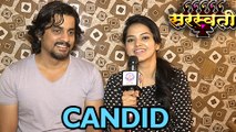 Sangram Salvi (Sarjerao) & Titiksha Tawde (Saraswati) Candid Chat | Saraswati Colors Marathi Serial