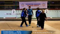 Mène 8, septième étape du Super 16 Féminin, Sport Boules, Villefranche-sur-Saône 2016