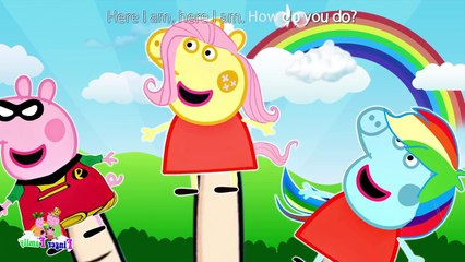 Peppa Pig Finger Family My Little Pony Equestria Girls Nursery Rhymes Lyrics Kids Songs