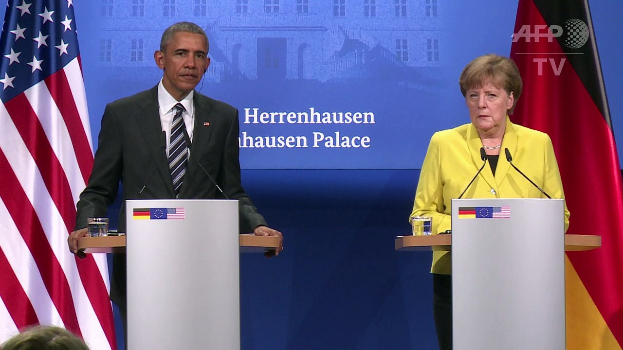 Obama und Merkel drängen bei TTIP zur Eile