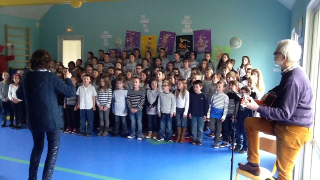 [Ecole en choeur] Académie de Caen-Ecole Lucien Goubert de Rauville la Bigot- Santiano