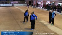 Mène 5, septième étape du Super 16 Féminin, Sport Boules, Villefranche-sur-Saône 2016