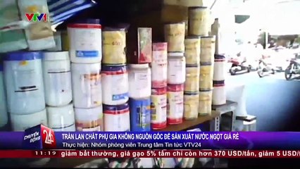 Cận cảnh lò sản xuất nước ngọt bẩn làm “vạn người mê”