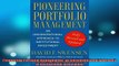 READ book  Pioneering Portfolio Management An Unconventional Approach to Institutional Investment  FREE BOOOK ONLINE