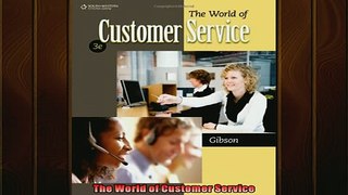 EBOOK ONLINE  The World of Customer Service  BOOK ONLINE