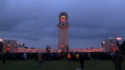 Villers-Bretonneux: Anzac Day 2016, cérémonie de l'aube